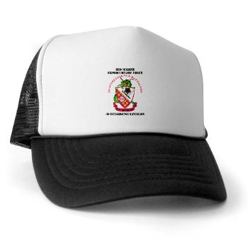 3IB - A01 - 02 - 3rd Intelligence Battalion with Text - Trucker Hat